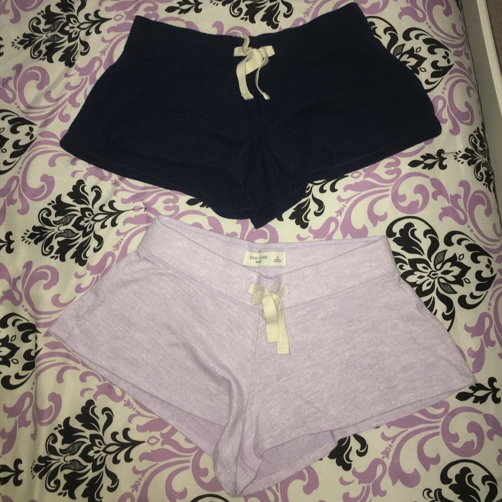 Gilly Hicks Sleep shorts, set of two